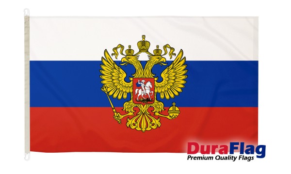 DuraFlag® Russia Crest Premium Quality Flag